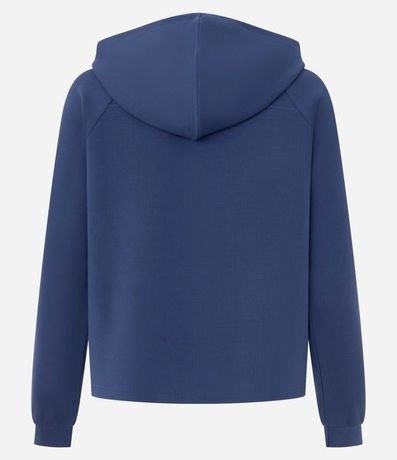 Campera Deportiva en Modal Canelado con Capucha 8