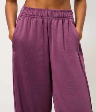 Pantalón Deportiva en Modal Canelado 3