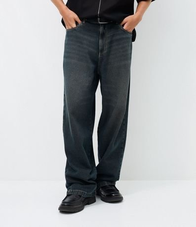 Pantalón Jean Super Baggy con Detalle de Estrella en el Bolsillo 2
