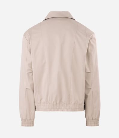 Campera Boxy con Elástico en el Ruedo y Recortes 6