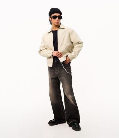 Campera Boxy con Elástico en el Ruedo y Recortes 2