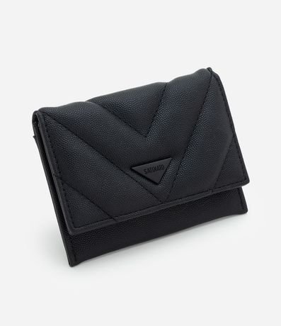 Billetera Sobre Pequeña en PU con Acabado Acolchonado