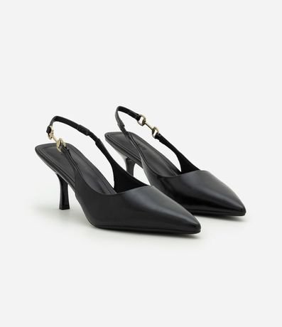 Zapato Slingback con Adorno Lateral 2
