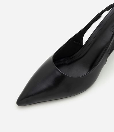 Zapato Slingback con Adorno Lateral 3