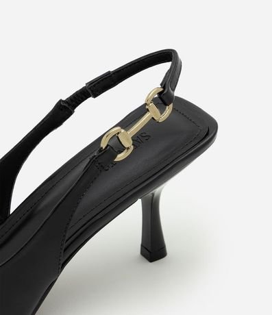 Zapato Slingback con Adorno Lateral 5