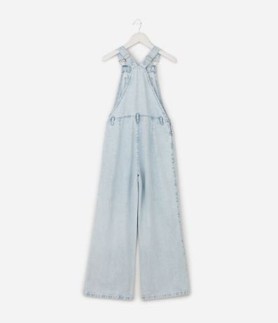 Mono Wide Infantil en Jeans con Bordado Estrellas – Talle 5 a 14 años 2