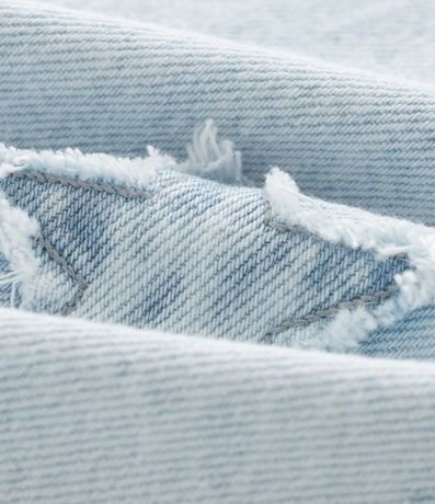 Mono Wide Infantil en Jeans con Bordado Estrellas – Talle 5 a 14 años 3