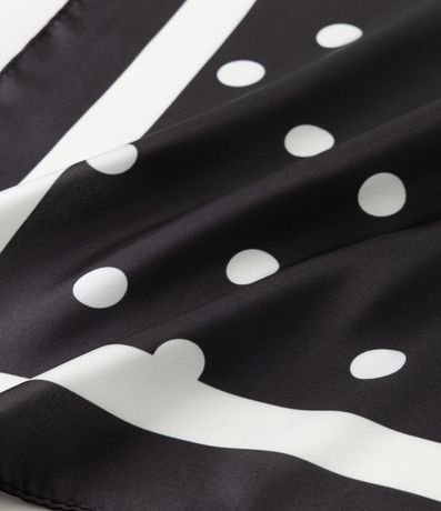 Pañuelo Satinado Para Regalar con Estampado de Lunares 2
