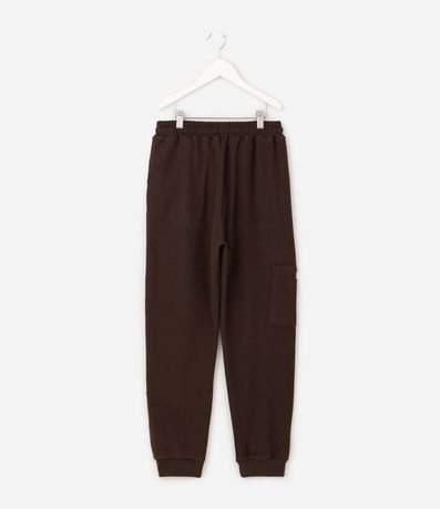 Pantalón Infantil Jogger en Algodón con Bolsillo Cargo – Talle 5 a 14 años 2