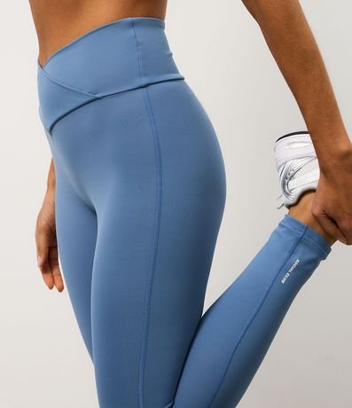 Pantalón Legging Deportiva con Cintura Traspasado y Sin Gancho Delantero 3