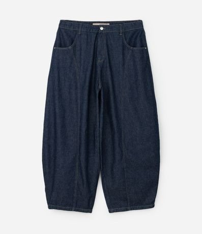 Pantalón Barrel en Jeans Raw Curve & Plus Size 6