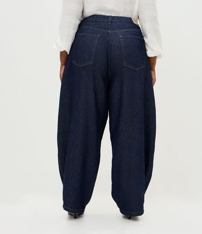 Pantalón Barrel en Jeans Raw Curve & Plus Size 5