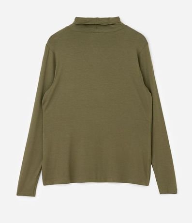 Blusa Cuello Alto en Viscolycra Curve & Plus Size 5