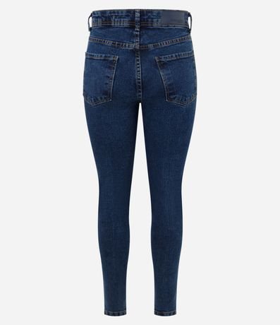 Pantalón Skinny en Jeans con Cintura Alta 2