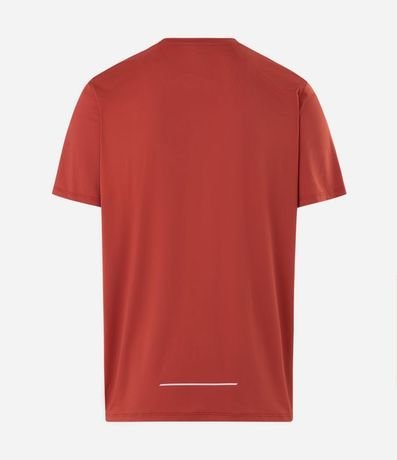 Remera Regular en Poliamida con Tecnologia Dry y Estampa Lettering Seeking My Highs 7