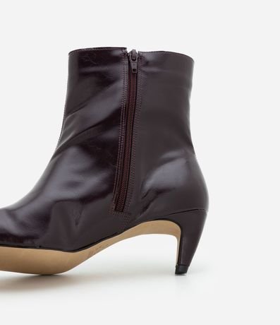 Bota Cano Mediano en PU con Punta Cuadrada 4