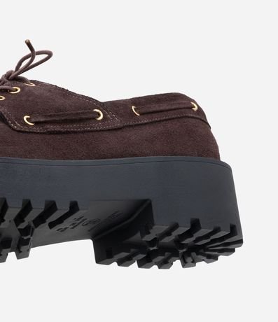 Mocasín en Cuero con Suela Flatform 3