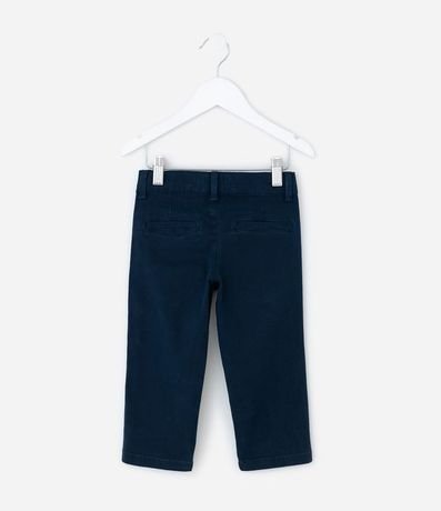 Pantalón Skinny Infantil en Sarga con Bolsillo Cuchillo - Talle 1 a 4 años 3