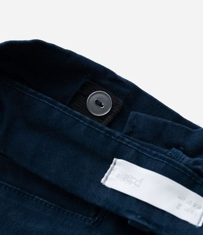 Pantalón Skinny Infantil en Sarga con Bolsillo Cuchillo - Talle 1 a 4 años 5