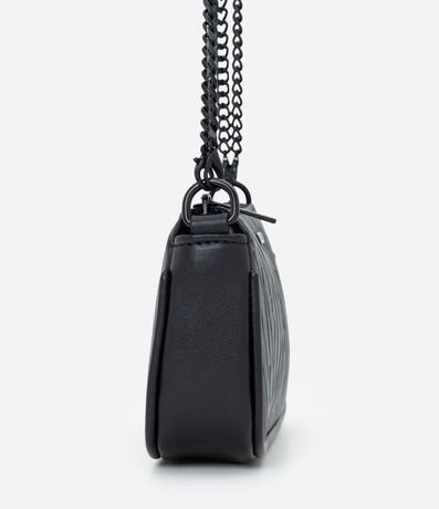 Cartera Transversal Pequeña en PU con Textura Marcante 2