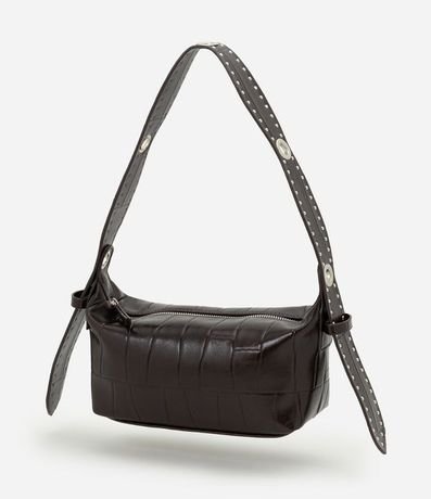 Bolsillo Baguette Texturizada con Metales 3