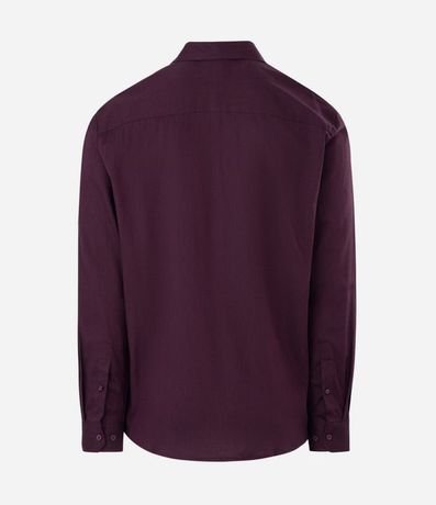 Camisa Regular Tecnológica en Sarga Elástica 6