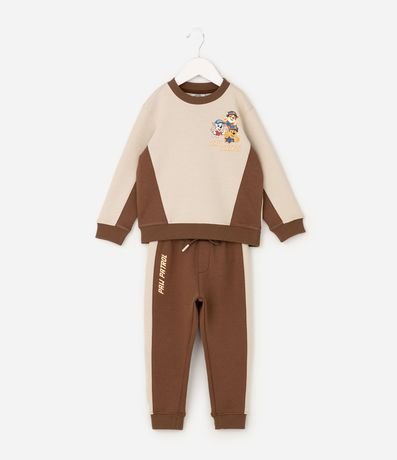 Conjunto Infantil Algodón con Estampado Paw Patrol y Recortes – Talle 2 a 6 años 2