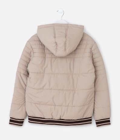 Campera Infantil Puffer con Patch Gomoso – Talle 5 a 14 años 3