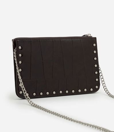 Cartera Transversal Texturizada con Metales Níquel 3