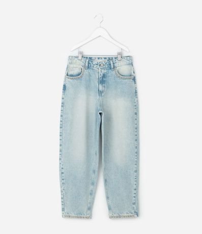 Pantalón Balloon Infantil en Jeans – Talle 5 a 16 años