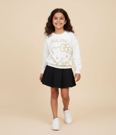 Saco Infantil Oversized con Estampa de Hello Kitty – Talle 4 a 14 años
