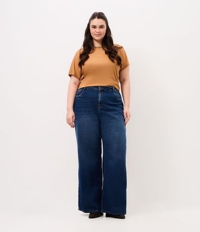 Pantalón Wide Leg en Jeans Curve & Plus Size