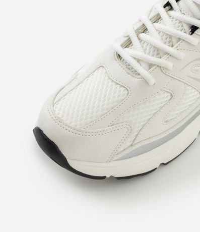 Championes Jogging en PU con Recortes Contrastantes 4