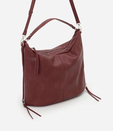 Bolso Hobo Grande Desestructurada con Correas Dobles