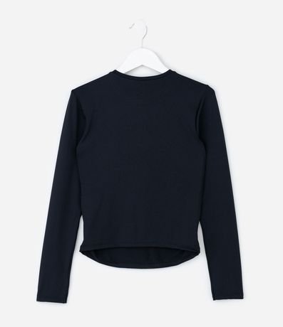 Remera Infantil Baby Look en Poliamida con Frunce Lateral – Talle 5 a 14 años 3