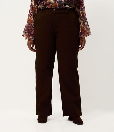 Pantalón Sarga Coctel Recta Curve & Plus Size 2