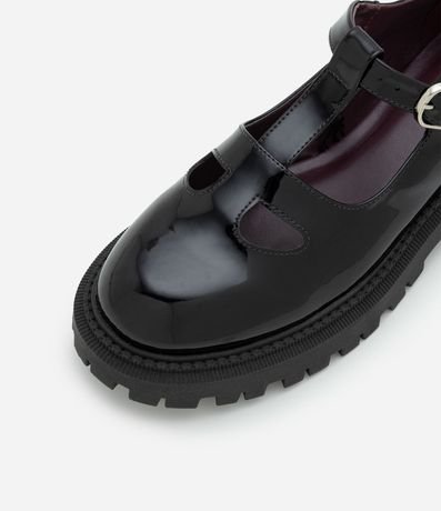 Mocasín Mary Jane en PU con Suela Track 6
