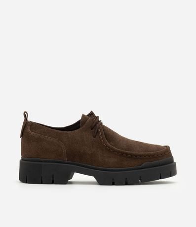 Zapato Moc Toe en Cuero con Suela Track 1