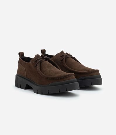 Zapato Moc Toe en Cuero con Suela Track 2