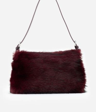 Cartera Mediana con Textura de Pelo 3