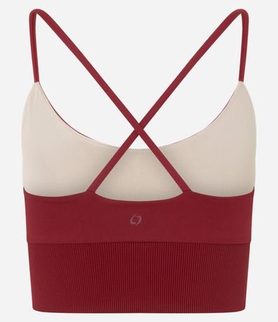 Top Deportivo en Poliamida con Copa y Detalle Cutout en el Busto 6