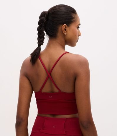 Top Deportivo en Poliamida con Copa y Detalle Cutout en el Busto 4