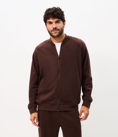 Saco Comfort Fleece Bomber con Cremallera