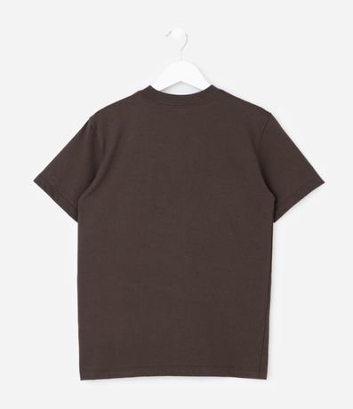 Remera Infantil en Algodón con Lettering Embossed – Talle 5 a 14 años 2