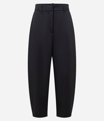 Pantalón Wide Leg Satinada con Trabillas en la Cintura 5
