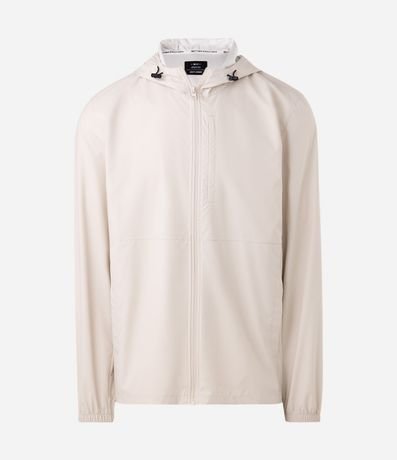 Campera Deportiva Tecnológica con Capucha y Recortes 6