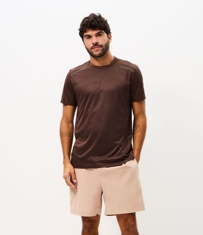 Bermuda Masculina Tecnológica con Cintura Sastre