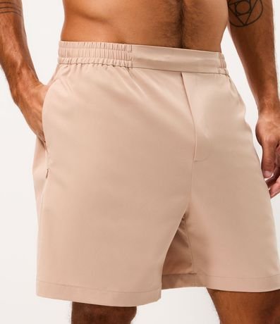 Bermuda Masculina Tecnológica con Cintura Sastre 3
