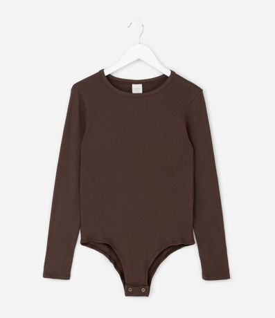 Body Infantil Baby Look Manga Larga – Talle 7 a 16 años 2
