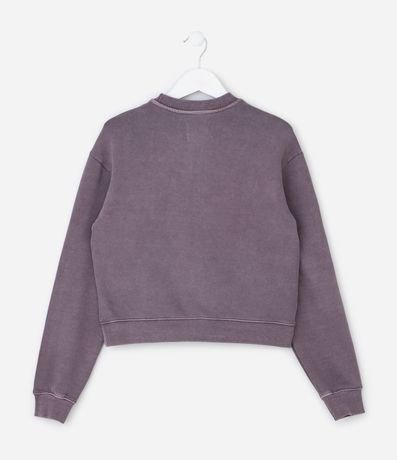 Saco Infantil Relajado con Lettering en Relieve – Talle 7 a 16 años 3